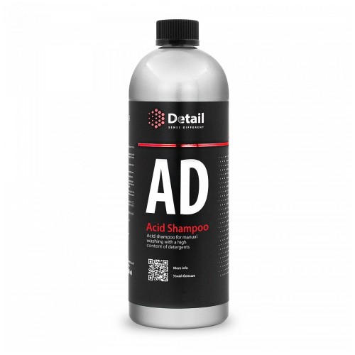 Автошампунь кислотный для ручной мойки  Detail AD Acid Shampoo DT-0325, 1 л