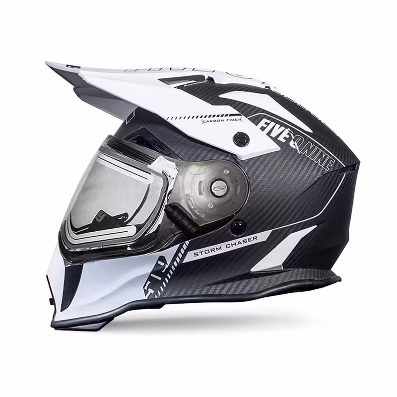 Мотошлем 509 Delta R3, черный/белый, размер L