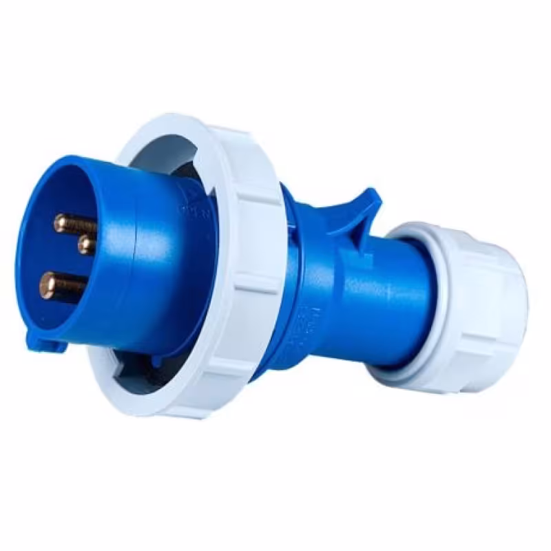 Вилка Pc Electric 10260043, с водонепроницаемым резьбовым фланцем