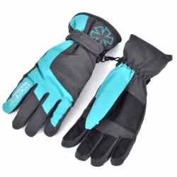 Перчатки женские Norfin Women Windstopper 02, бирюзовый/серый, размер М