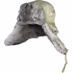 Шапка-ушанка Norfin Ardent, оливковый, мех кролик, размер L