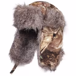 Шапка-ушанка Norfin Hunting Passion, Nortex Breathable, принт Лес, размер XL 