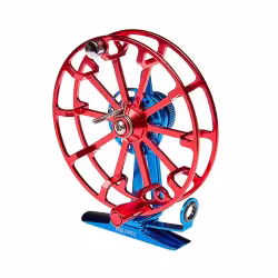 Катушка инерционная Higashi HI-85S Blue/Red