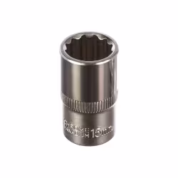 Головка торцевая Эврика ER-91308-12, 12-гранная, 15 мм, 1/2"