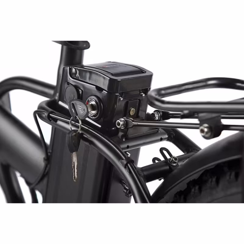 Велогибрид Eltreco VOLTECO CYBER 2168, черный