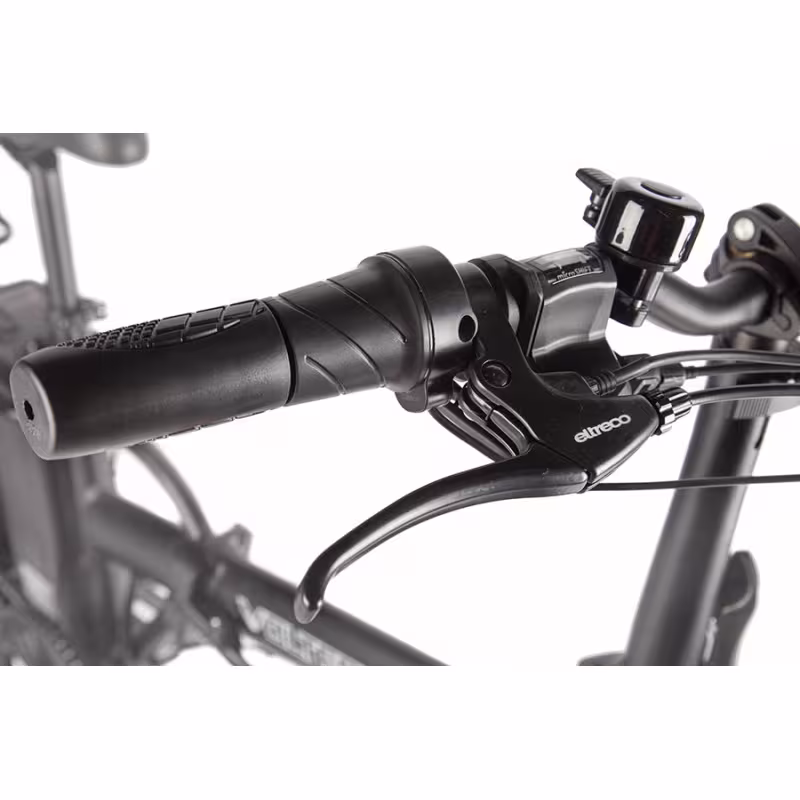 Велогибрид Eltreco VOLTECO CYBER 2168, черный