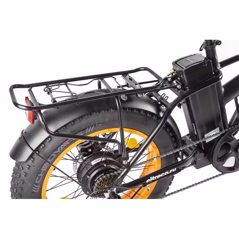 Велогибрид Eltreco VOLTECO CYBER 2168, черный