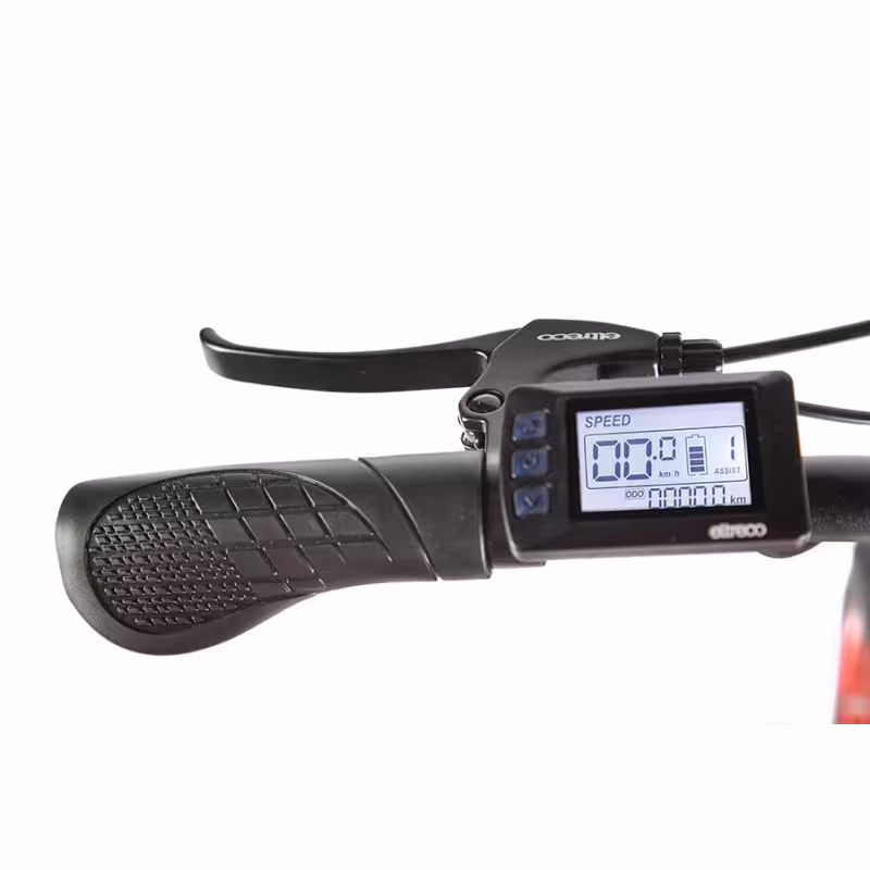 Велогибрид Eltreco VOLTECO CYBER 2168, черный