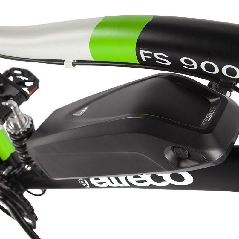 Велогибрид Eltreco FS 900 new 2206, черно-зеленый