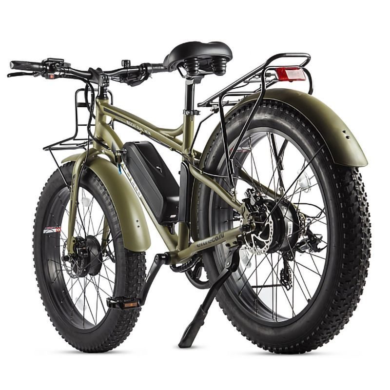 Велогибрид Eltreco VOLTECO BIGCAT DUAL NEW 2307, черный