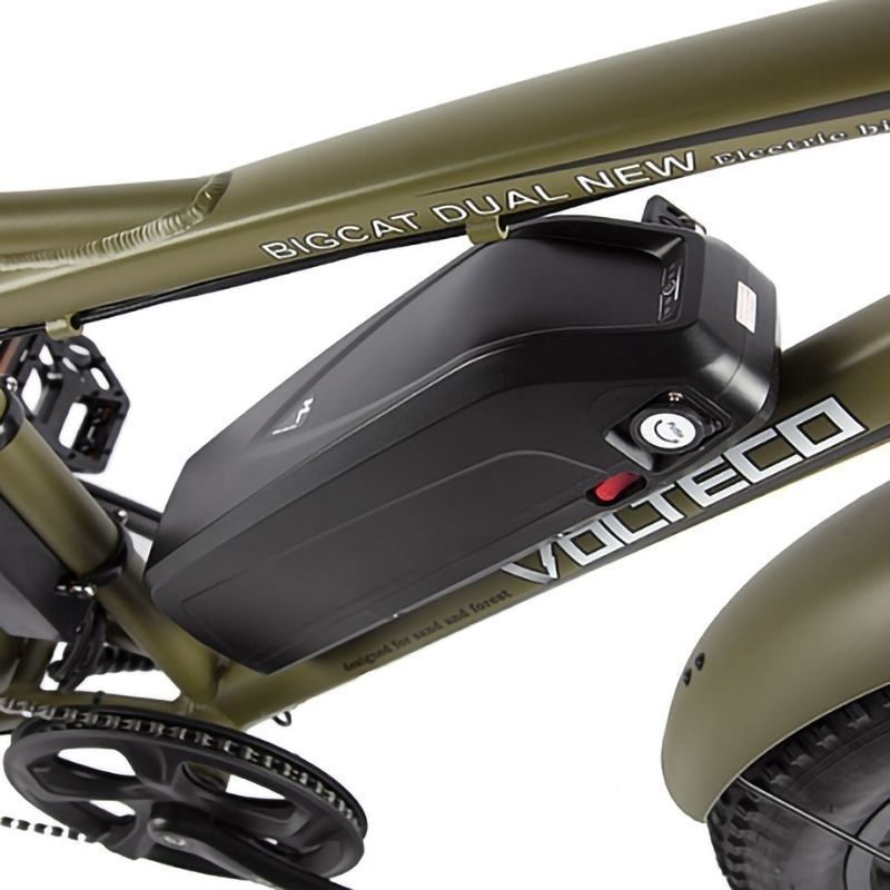 Велогибрид Eltreco VOLTECO BIGCAT DUAL NEW 2307, черный