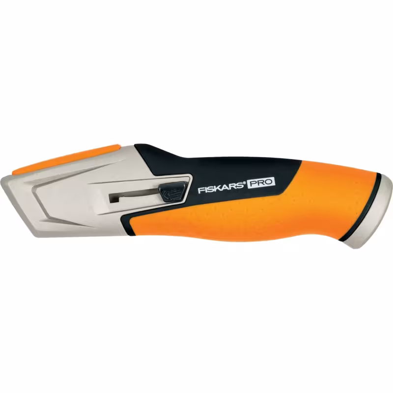 Строительный нож с выдвижным сменным лезвием Fiskars СarbonMax 1027223