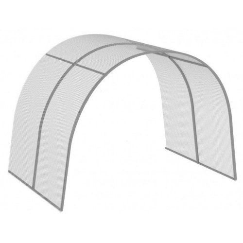 Удлинитель каркаса теплицы Райский сад, 3x2x2 м, шаг 1 м
