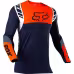 Джерси мужское Fox Flexair Mach One, ткань TruDri, синий/оранжевый, размер L