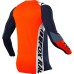 Джерси мужское Fox Flexair Mach One, ткань TruDri, синий/оранжевый, размер L