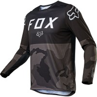Джерси мужское Fox Legion LT, ткань TruDri, черный камуфляж, размер M