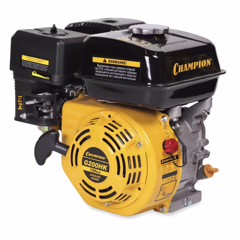 Двигатель бензиновый Champion G200HK 