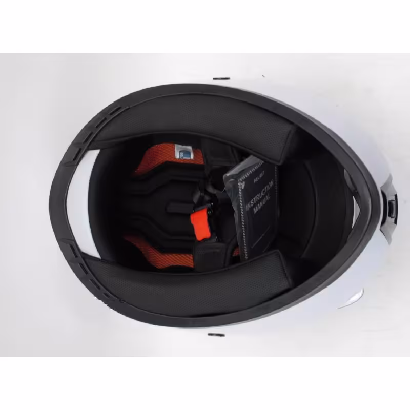 Мотошлем Hizer B532, белый, размер M