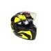 Мотошлем Hizer B561, черный/желтый, размер M