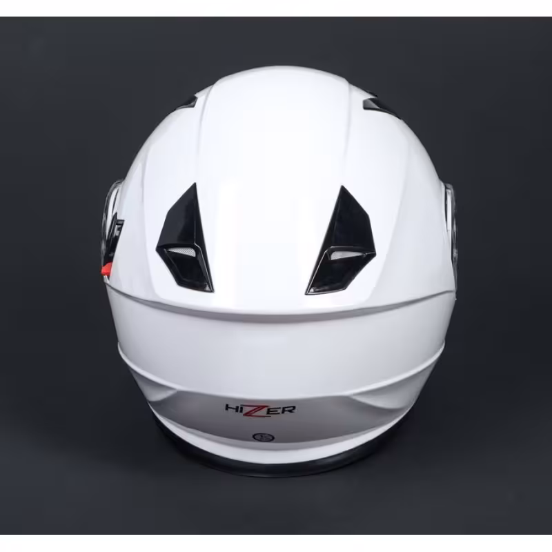 Мотошлем Hizer 627, белый, размер L