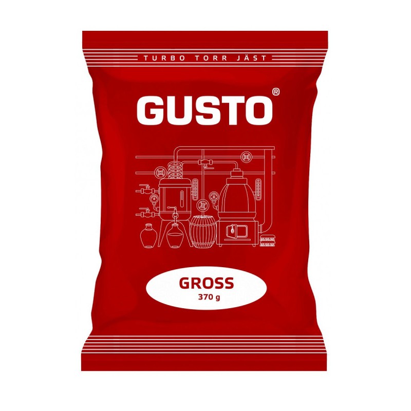 Дрожжи сухие Turbo Torr Jast Gusto Gross, 370 г