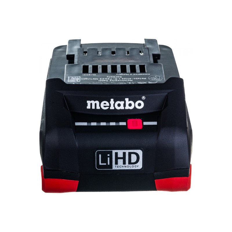 Аккумулятор Metabo 18В, 4Ач, LI-HD