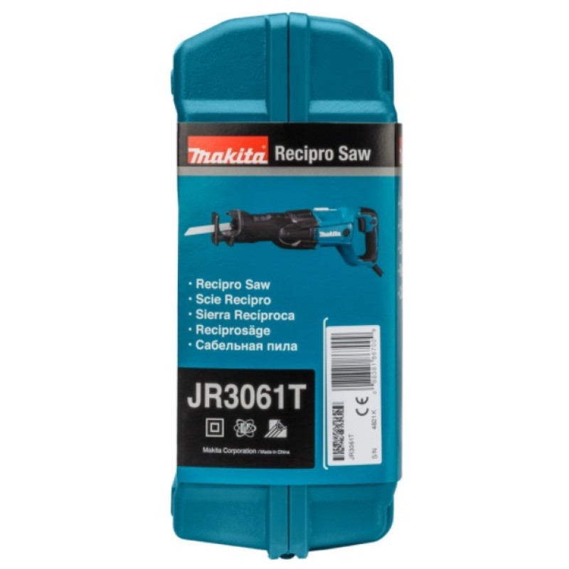 Пила сабельная сетевая Makita JR3061T 