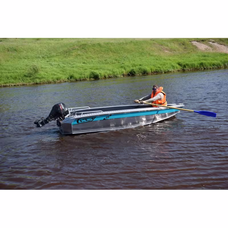 Лодка алюминиевая Wellboat NewStyle 410