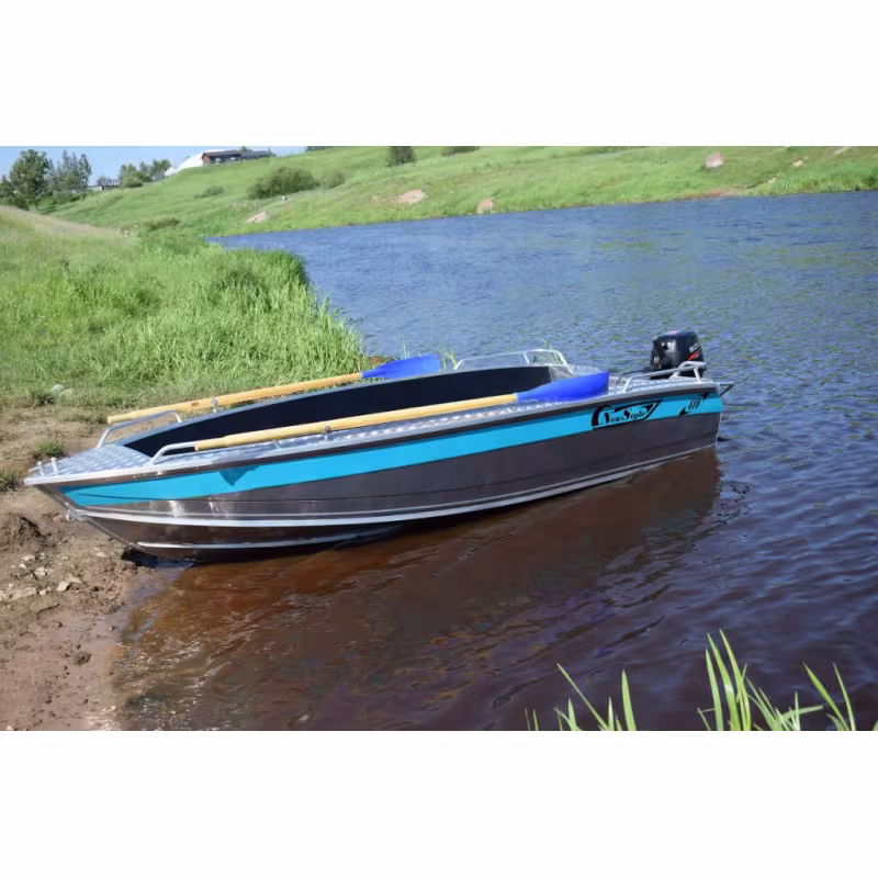 Лодка алюминиевая Wellboat NewStyle 410