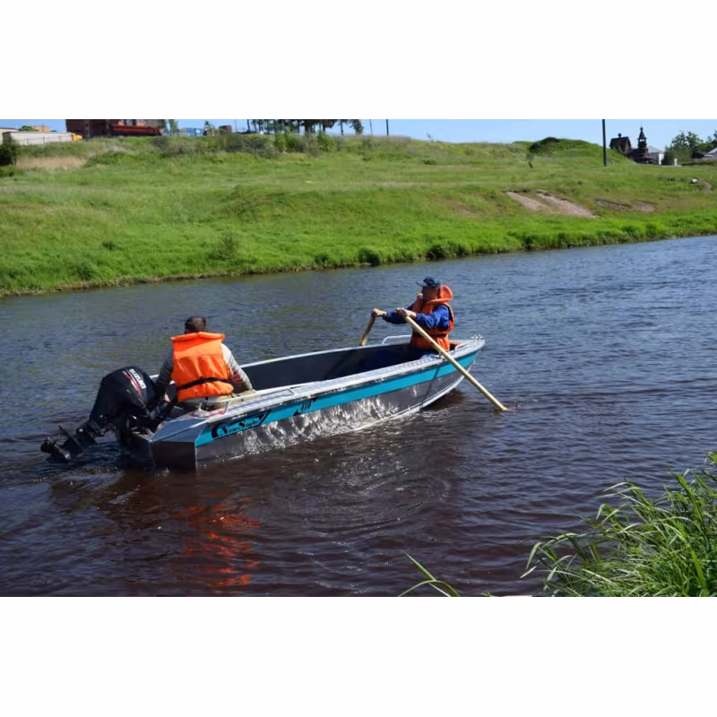 Лодка алюминиевая Wellboat NewStyle 410