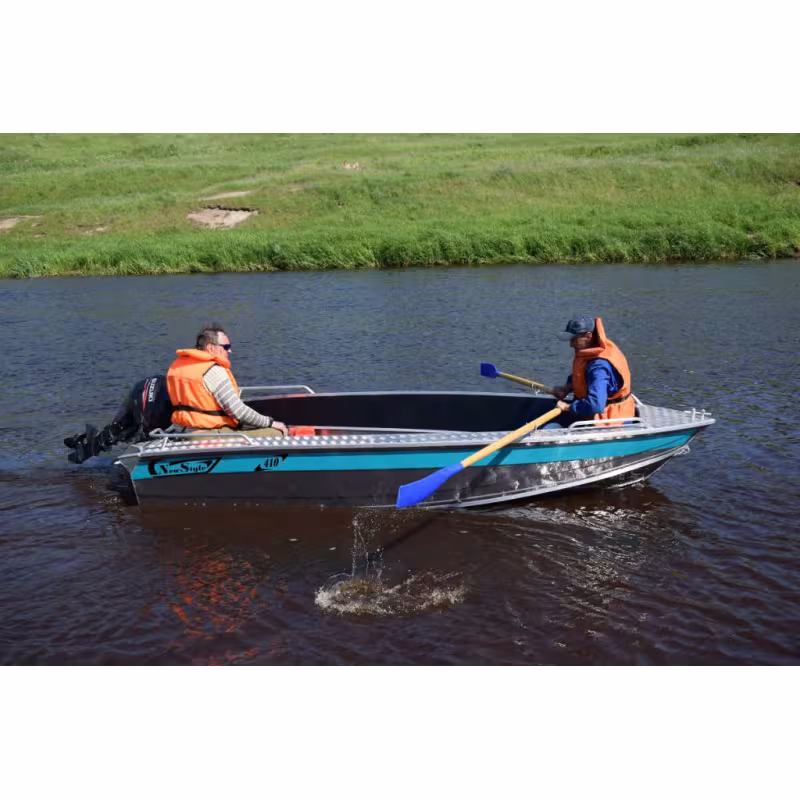 Лодка алюминиевая Wellboat NewStyle 410