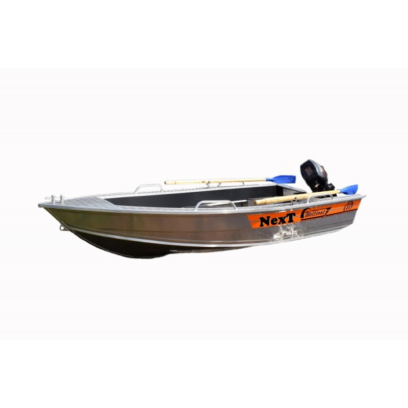 Лодка алюминиевая Wellboat-37 Next