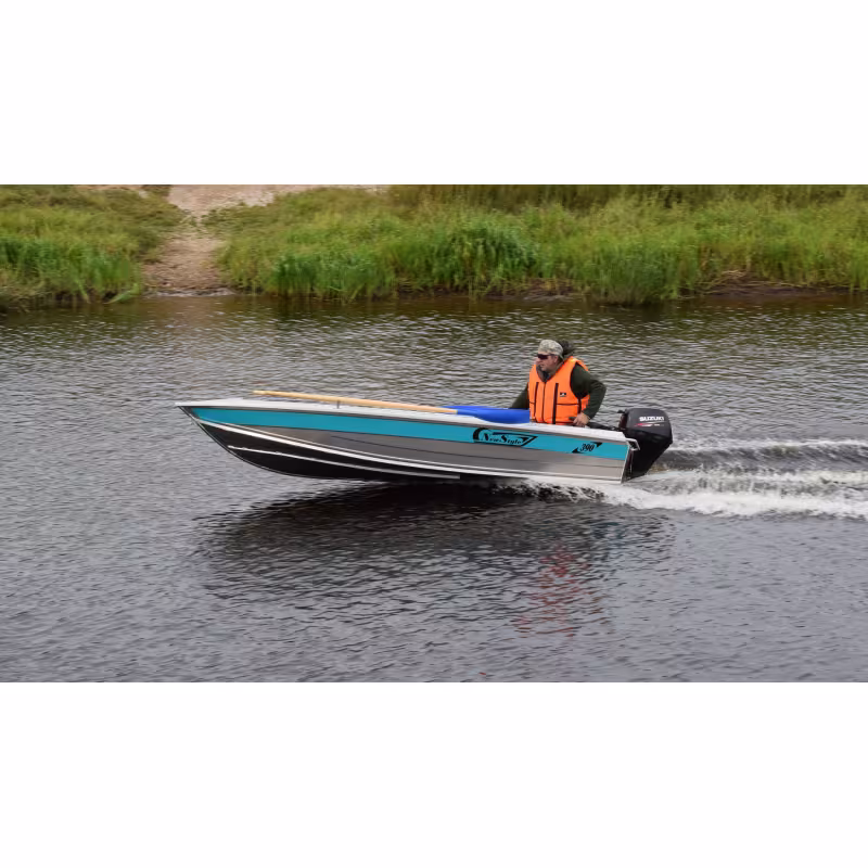 Лодка алюминиевая WellBoat NewStyle 390 Easy