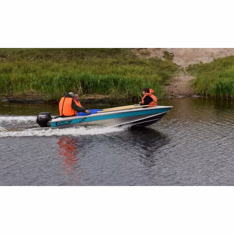 Лодка алюминиевая WellBoat NewStyle 390 Easy