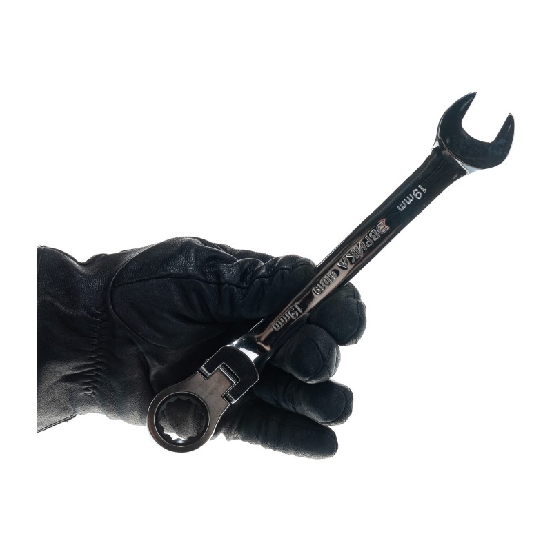 Ключ рожково-накидной Эврика  ER-61019H, 19 мм