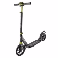 Самокат Tech Team City Scooter NN003763, черный/зеленый