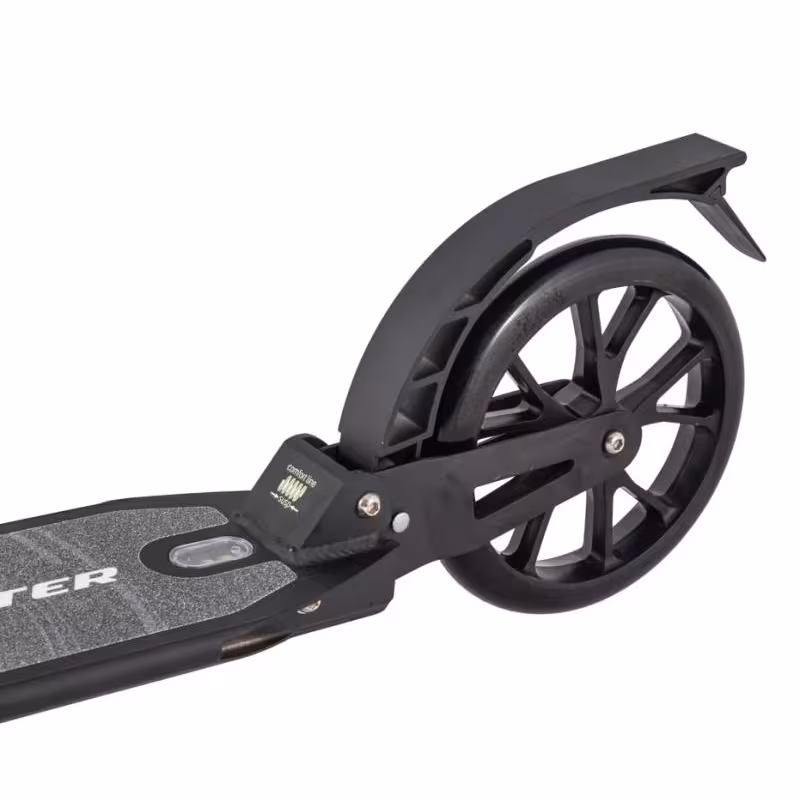 Самокат Tech Team City Scooter NN003763, черный/зеленый