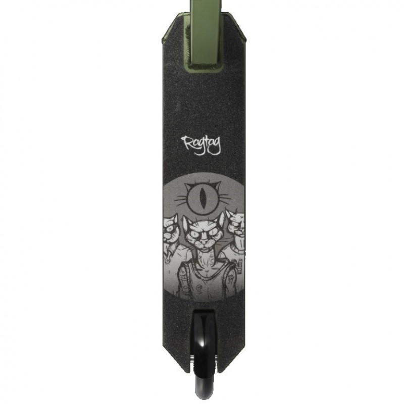 Самокат трюковой Tech Team Ragtag, зеленый