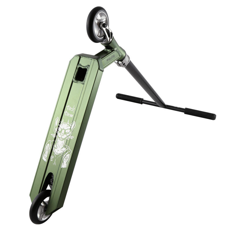 Самокат трюковой Tech Team Ragtag, зеленый