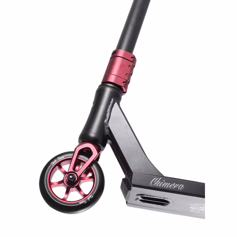 Самокат трюковой Tech Team Chimera, красный