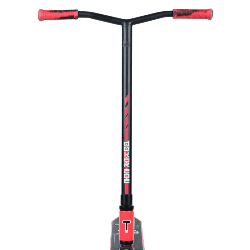 Самокат трюковой Tech Team DukeR 202, черный/красный