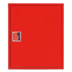Шкаф пожарный ШПК тип 310 НЗК  навесной закрытый красный евро-ручка