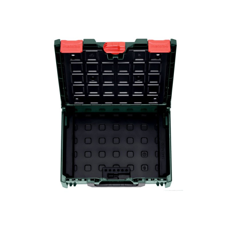 Кейс METABO metaBOX 118, с лотками для расходных материалов (396x296x118мм; 8.4л)