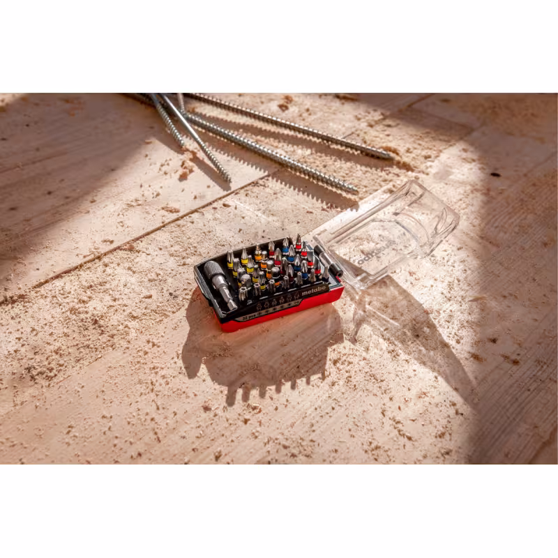 Набор бит METABO 32 предмета (биты+магн. держатель и адаптер для головок)