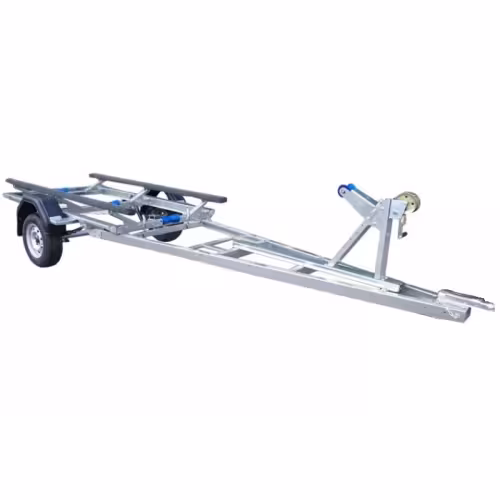 Прицеп лодочный одноосный ССТ 7132-13, ложементы, самосвал