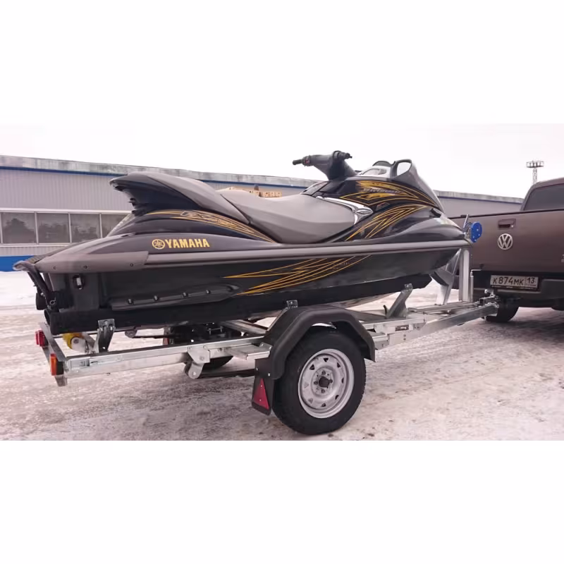 Прицеп лодочный одноосный ССТ 7132-13, ложементы, самосвал