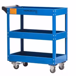 Тележка инструментальная Nordberg T1(G), 3 полки, синий