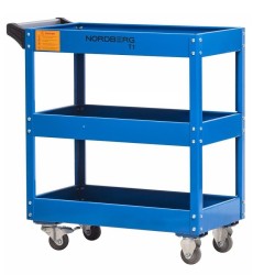 Тележка инструментальная Nordberg T1(G), 3 полки, синий