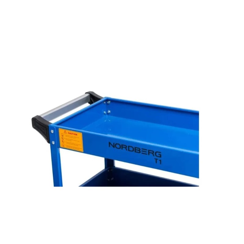 Тележка инструментальная Nordberg T1(G), 3 полки, синий