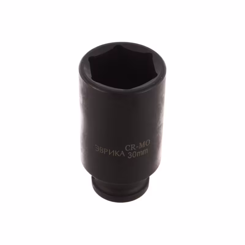 Головка торцевая ударная Эврика ER-95819, 6-гранная, 30 мм, 1/2"